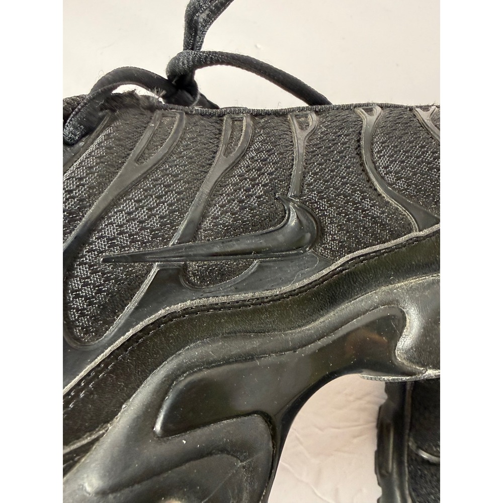 Nike Air Max Plus Triple Black Men Running Shoes 604133-050 Size 9.5 Sneaker - Picture 7 of 9